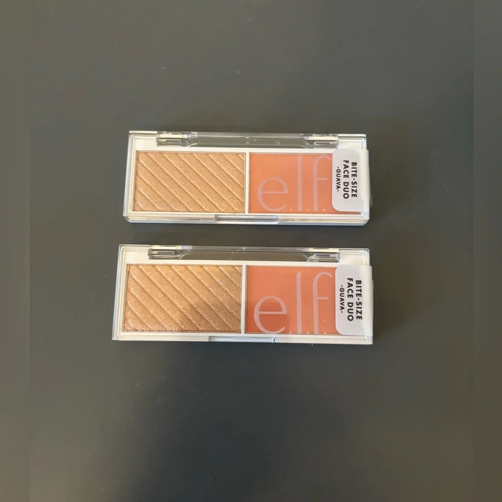 5 items x $25 two ELF face duo blush & highlighter NEW